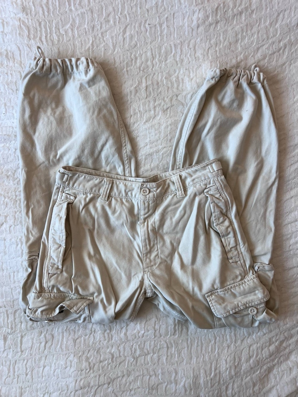 TNA Cargo Pants in Beige